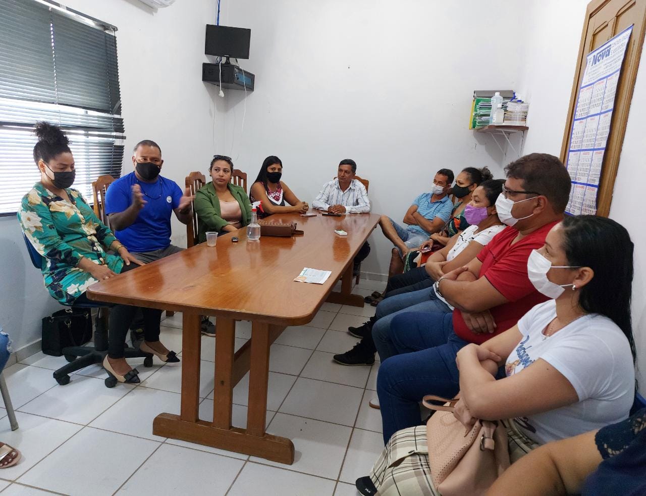 Sala da Presidência da Câmara Municipal de Costa Marques-RO